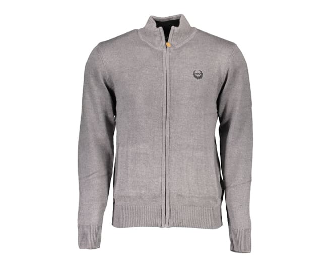 Gian Marco Venturi Full Zip Neuletakit Miehet Harmaa