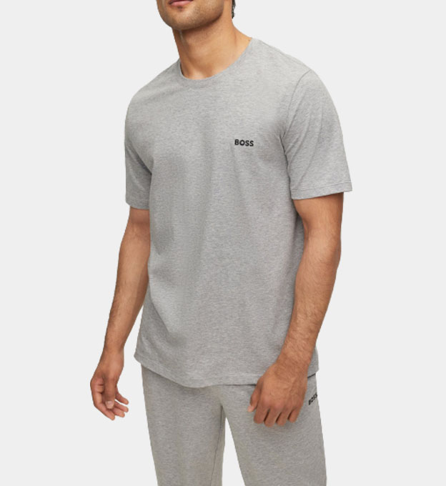 Hugo Boss T-paita Miehet Medium Harmaa