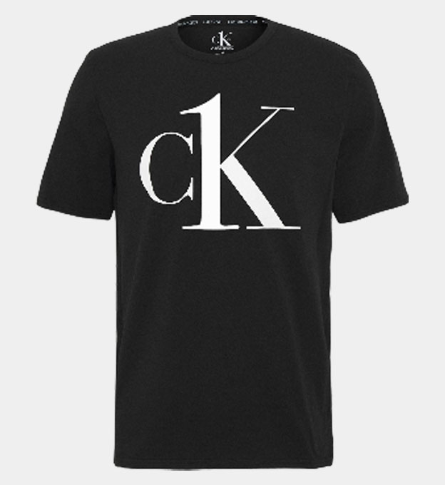 Calvin Klein T-paita Miehet Musta