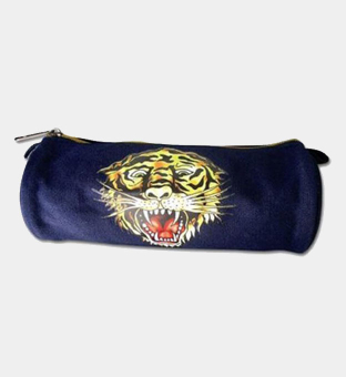 Edhardy Skull Pencil Case Unisex Sininen