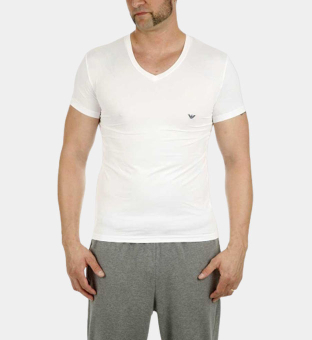 Emporio Armani T-paita Miehet Valkoinen