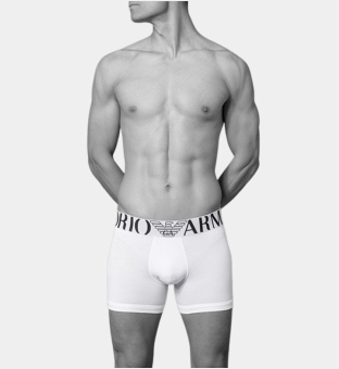 Emporio Armani Boxer Miehet Valkoinen