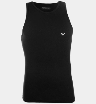 Emporio Armani Tank Tops Miehet Musta