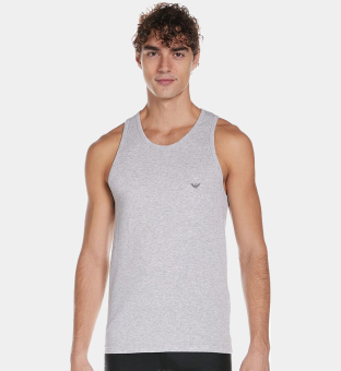 Emporio Armani Tank Tops Miehet Heather Harmaa