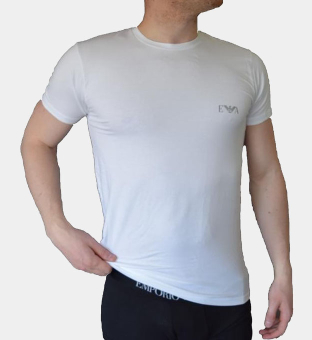 Emporio Armani T-paita Miehet Valkoinen