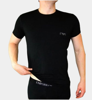 Emporio Armani T-paita Miehet Musta