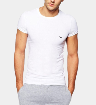 Emporio Armani T-paita Miehet Valkoinen