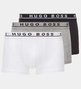 Hugo Boss 3 Pakkaus Trunks Miehet Valikoima