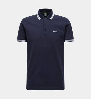 Hugo Boss Poolopaita Miehet Tumma Sininen
