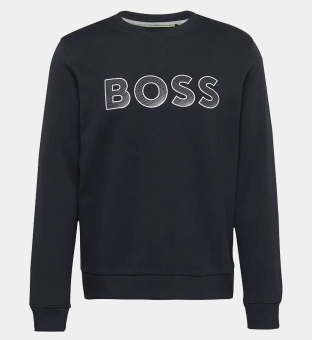 Hugo Boss Classic Crewneck Sweatshirt Miehet Tumma Sininen