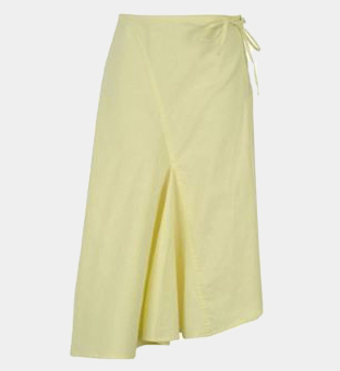 Miss Posh Skirt Naisten Lemon