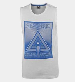 Airwalk Sleeveless T-paita Miehet Valkoinen
