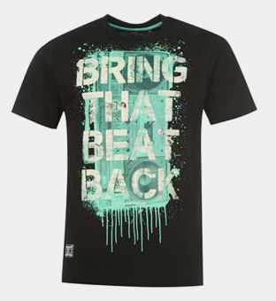 Airwalk Graphic T-paita Miehet Musta