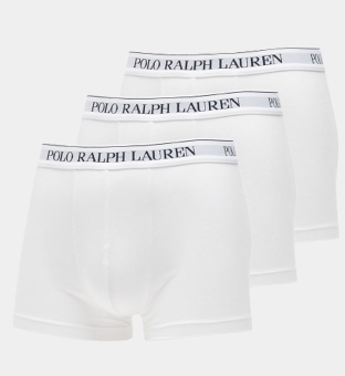 Ralph Lauren 3 Pakkaus Boksereita Miehet Valkoinen