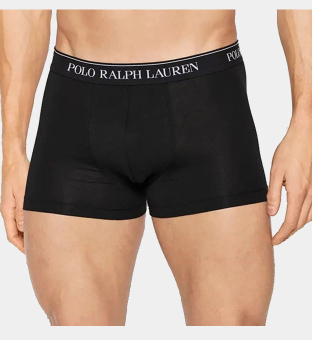 Ralph Lauren 3 Pakkaus Boksereita Miehet Musta