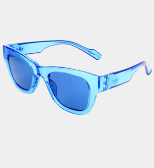 Adidas Aurinkolasit Unisex Semitransparent Sininen