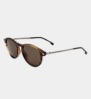 Hugo Boss Aurinkolasit Miehet Striped Ruskea