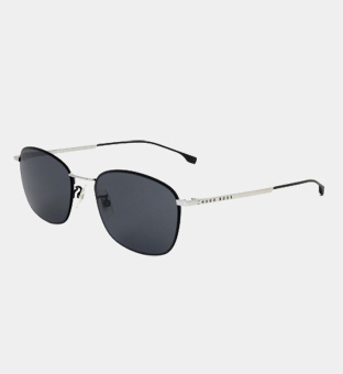 Hugo Boss Aurinkolasit Miehet Matte Musta Hopea