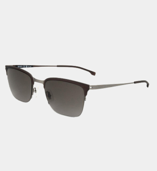 Hugo Boss Aurinkolasit Miehet Matte Ruskea Ruthenium