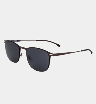 Hugo Boss Aurinkolasit Miehet Matte Ruskea Tumma Ruthenium