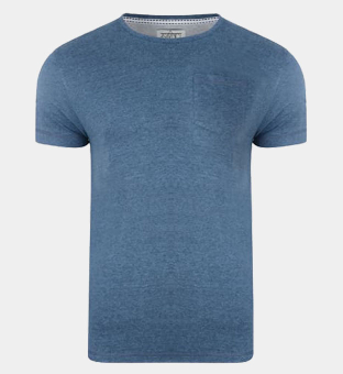 Dstruct Melange Pocket T-paita Miehet Sininen