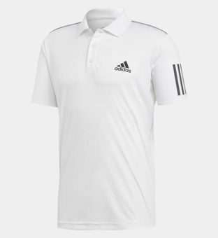 Adidas Originals 3-Stipe Club Poolopaita Miehet Valkoinen