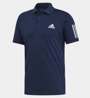 Adidas Originals 3-Stipe Club Poolopaita Miehet Tummansininen