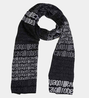 Roberto Cavalli Huivit Unisex Musta