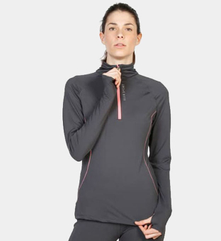 Elle Sport Top Naisten Smoke