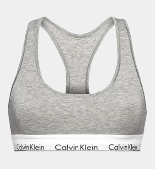 Calvin Klein Bralette Naisten Harmaa Heather