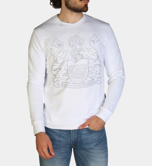 Aquascutum Sweatshirt Miehet Valkoinen