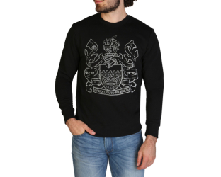 Aquascutum Sweatshirt Miehet Musta