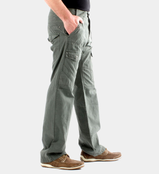 Antik Kustom Pant Miehet Harmaa