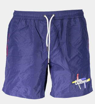Karl Lagerfeld Shortsitititititititititititititititititititititititit Miehet Sininen