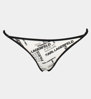 Karl Lagerfeld Swimwear Naisten Valkoinen