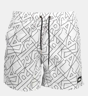 Karl Lagerfeld Shortsitititititititititititititititititititititititit Miehet Valkoinen