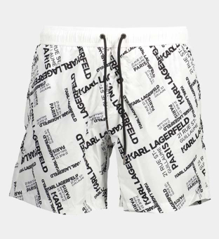 Karl Lagerfeld Shortsitititititititititititititititititititititititit Miehet Valkoinen