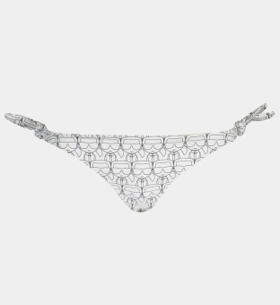 Karl Lagerfeld Swimwear Naisten Valkoinen