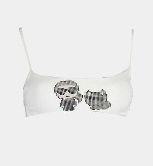 Karl Lagerfeld Swimwear Naisten Valkoinen