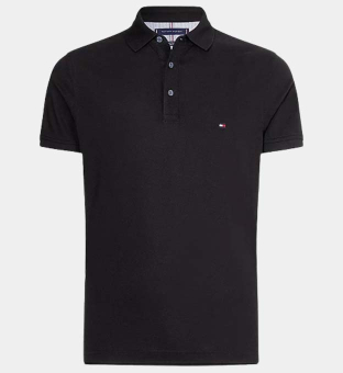 Tommy Hilfiger Poolopaita Miehet Musta
