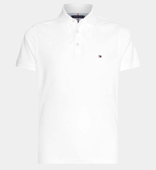 Tommy Hilfiger Poolopaita Miehet Valkoinen