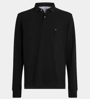 Tommy Hilfiger Poolopaita Miehet Musta