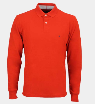 Tommy Hilfiger Poolopaita Miehet Kevyt Orange