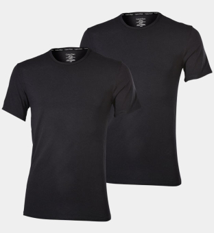 Calvin Klein 2 Pakkaus T-paidat Miehet Musta