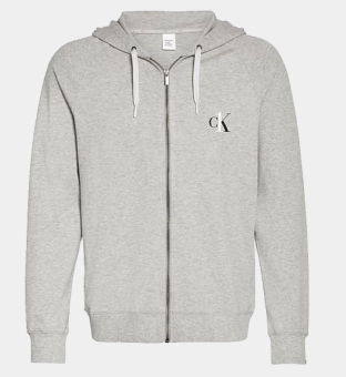 Calvin Klein Full Zip Huppari Miehet Harmaa