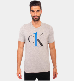 Calvin Klein T-paita Miehet Harmaa
