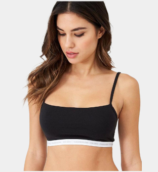 Calvin Klein 2 Pakkaus Bralette Naisten Musta
