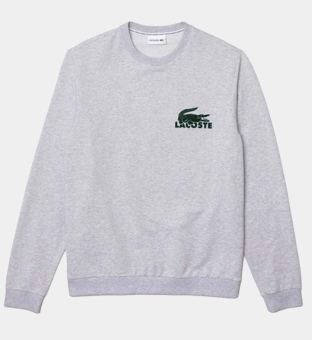 Lacoste Sweatshirt Miehet Argent Chine