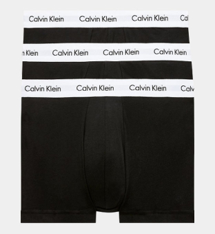 Calvin Klein 3 Pakkaus Boksereita Miehet Musta