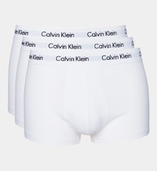 Calvin Klein 3 Pakkaus Boksereita Miehet Valkoinen